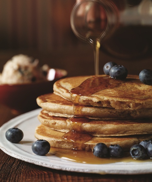 vegan pancake recipe for a slimming breakfast